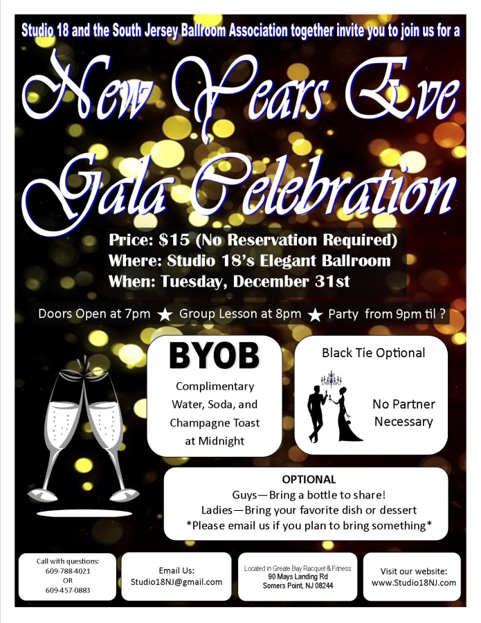 new years eve party flyer
